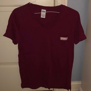 Victoria Secret PINK Short Sleeve Shirt.